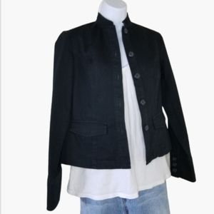 Mossimo blue button-up jacket sz XS